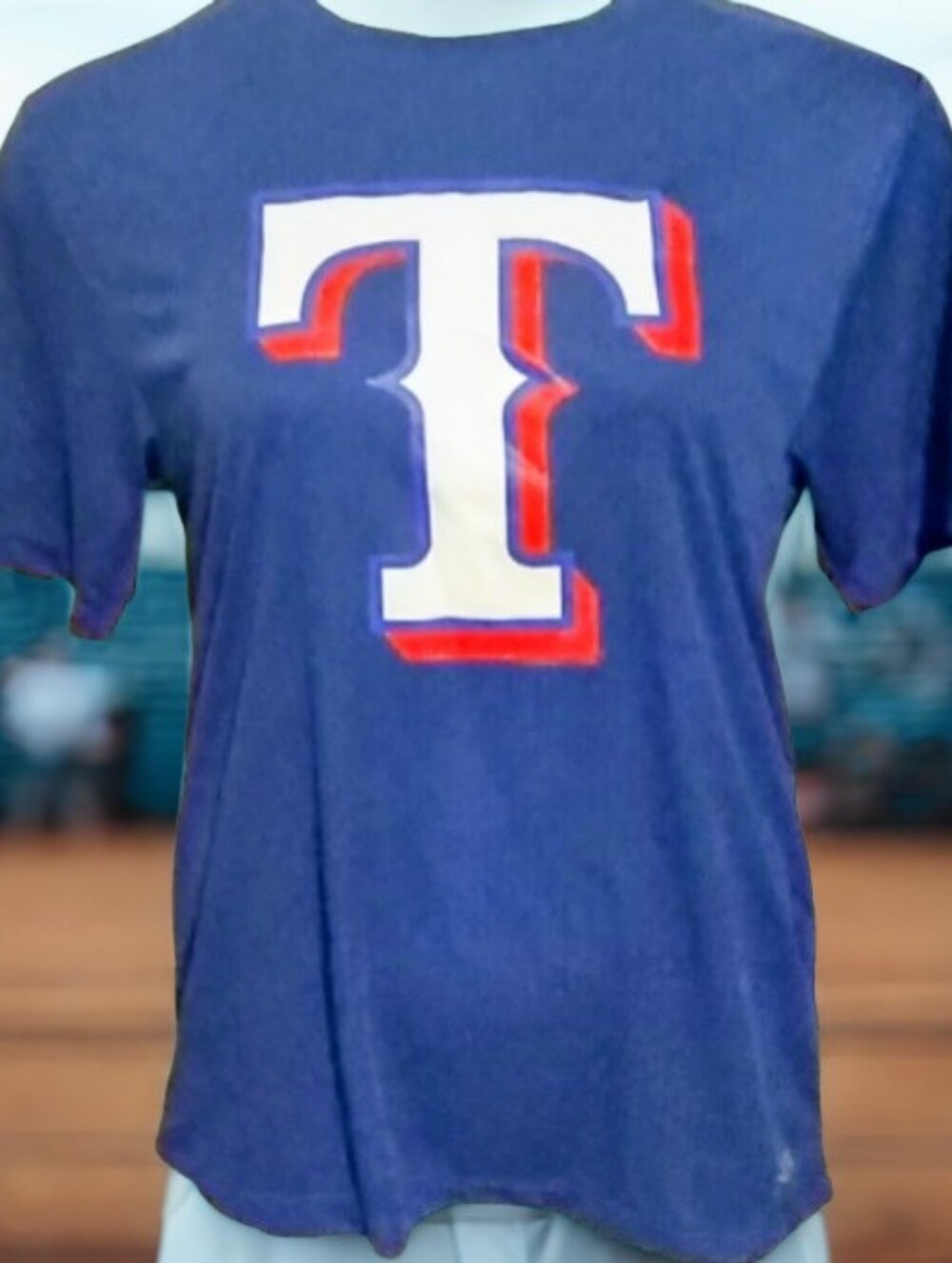 Genuine Merchandise Blue Texas Rangers Size M